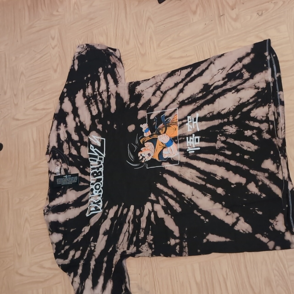 Dragon ball Z tie-dye top